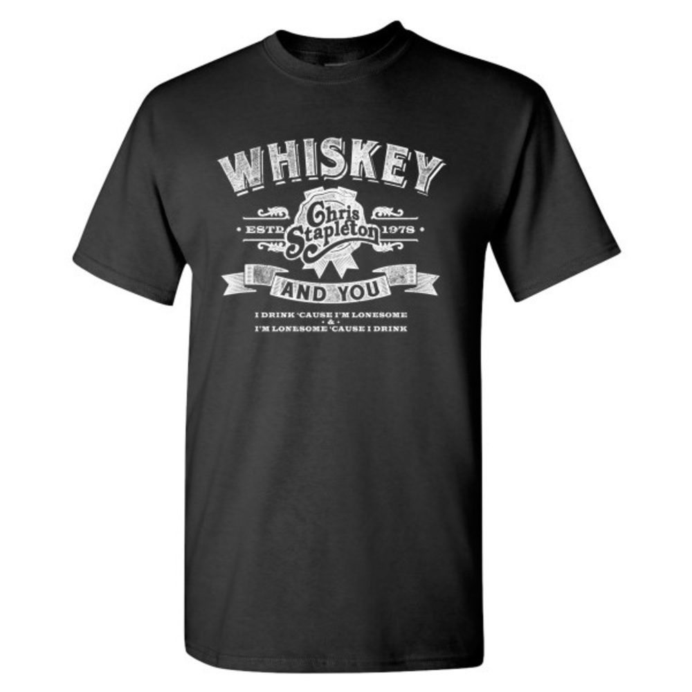 Chris Stapleton Ladies Medium- The Whiskey & You T-Shirt